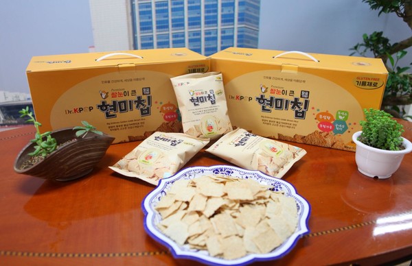 출처: 신지원(주)  / 가바현미로 만든 현미칩